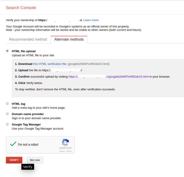 Google Webmaster