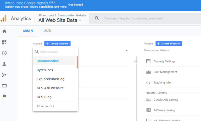 Select Website