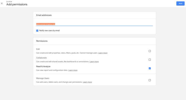Google Analytics