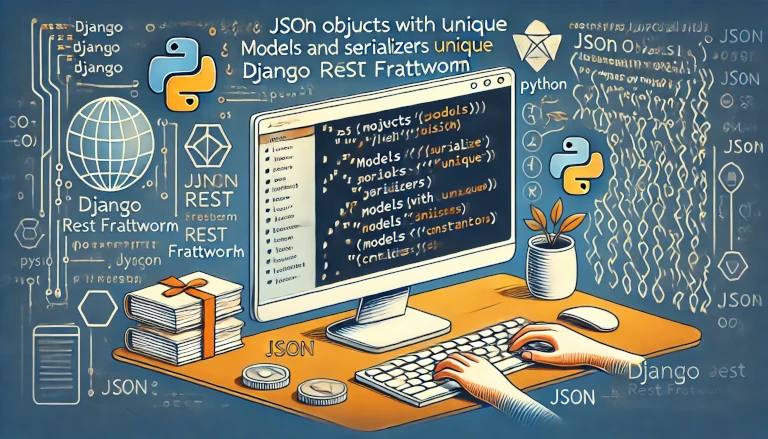 create JSON objects with unique entries in Django REST Framework. Step-by-step guide with model setup, serializer validation, and troubleshooting tips.