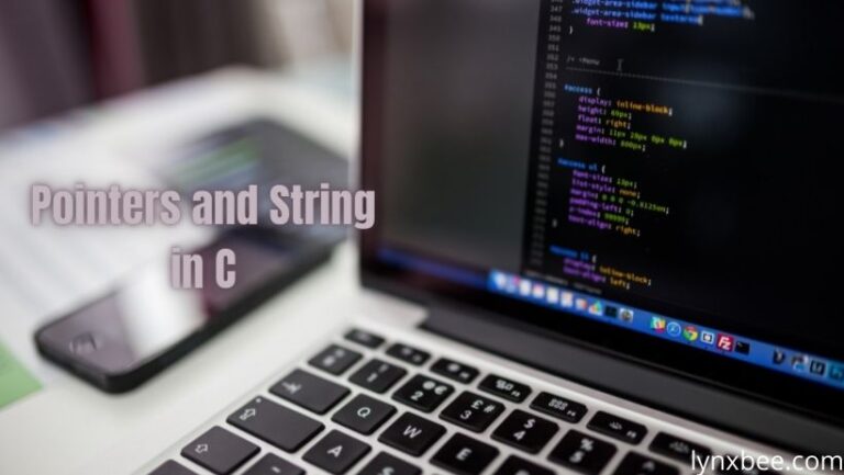 Pointers and string in C