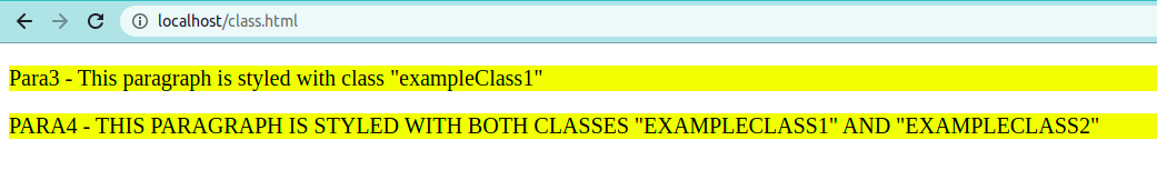 html class