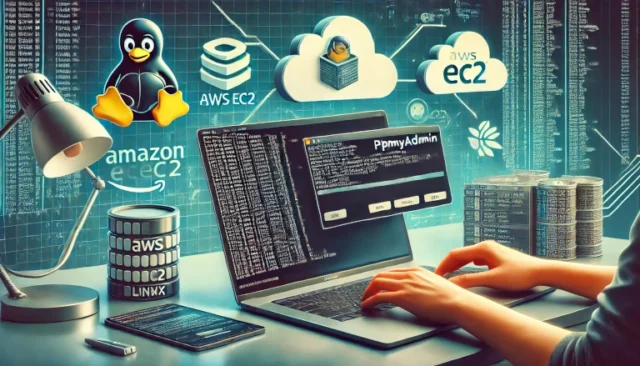 installation of phpMyAdmin on an Amazon EC2 Linux instance.